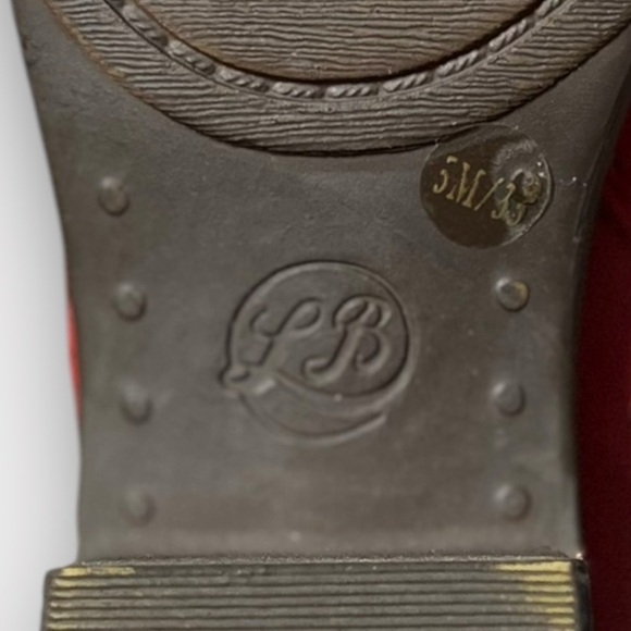 🌻Lucky Brand Leather Basel Bootie Ankle Boots Size 5 - Picture 11 of 11